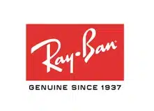 The Ray-Ban brand with the caption, Genuine Since 1937.