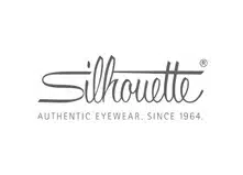 The Silhouette brand with the caption Authentic Eyewear Since 1964.